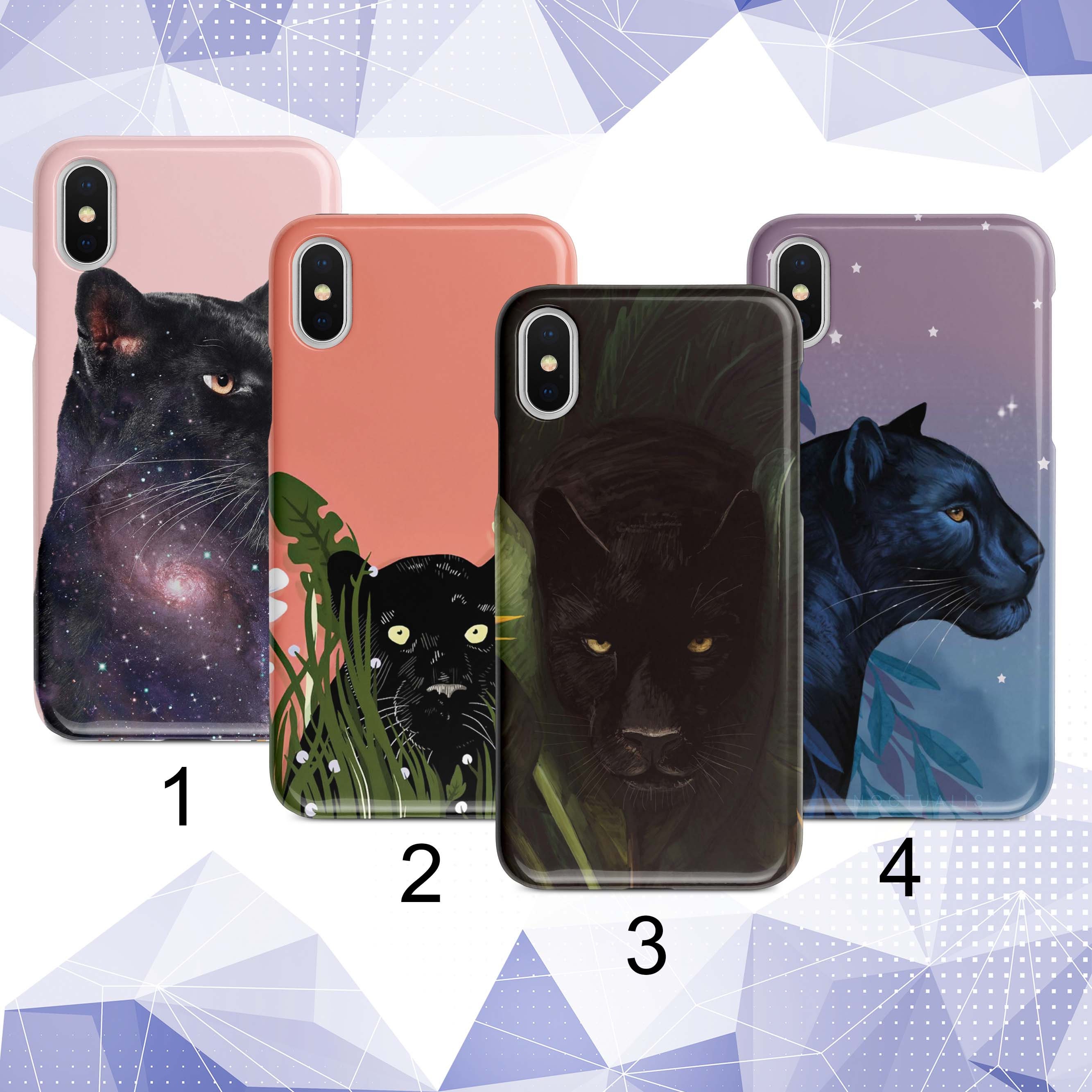 Black panther iPhone Case iPhone 12 Max iPhone 11 Pro animal Etsy