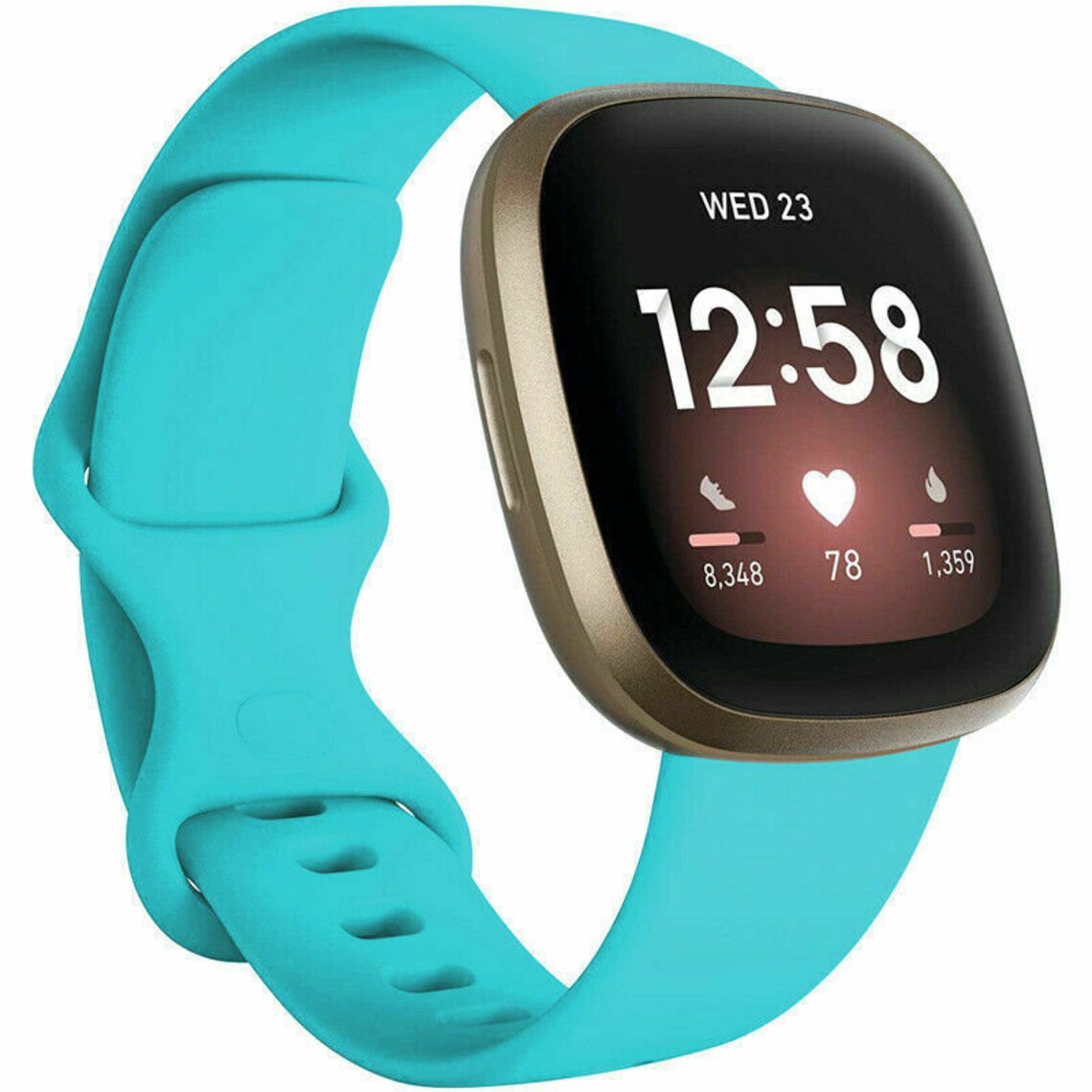Fitbit Versa 3 / Sense Replacement Strap Silicone Band Etsy