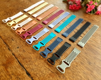 for Fitbit Versa 4 / 3 and Sense 1 / 2 Replacement Band Strap Silicone Bracelet Wristband