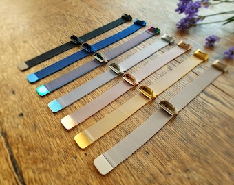 for Fitbit Charge 4 & Charge 3 Replacement Strap Milanese Wrist Band Stainless Steel Magnetic