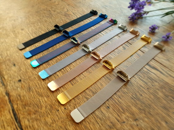 thumbnail image 2 of Milanese Magnetic Loop Strap For Fitbit Charge 3 & 4 – Stainless Steel Band 2 of 5