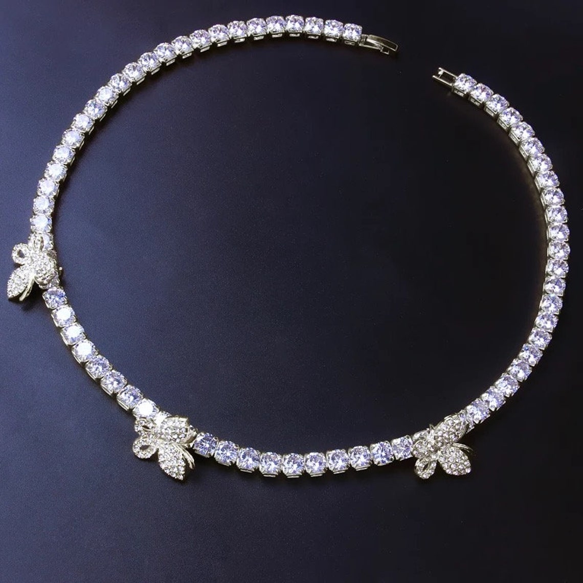 Butterfly necklace Etsy