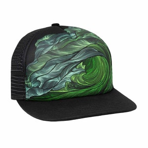 Green Room Hand Drawn Trucker Hat