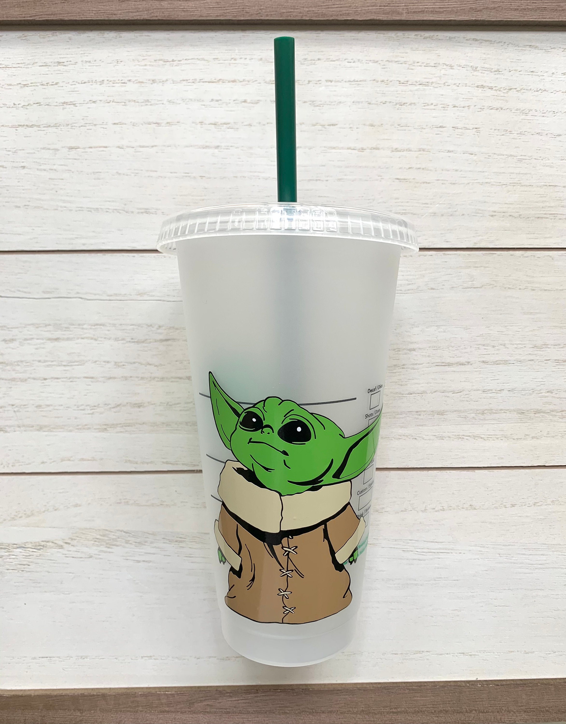 Stitch Yoda Starbucks Cold Cup