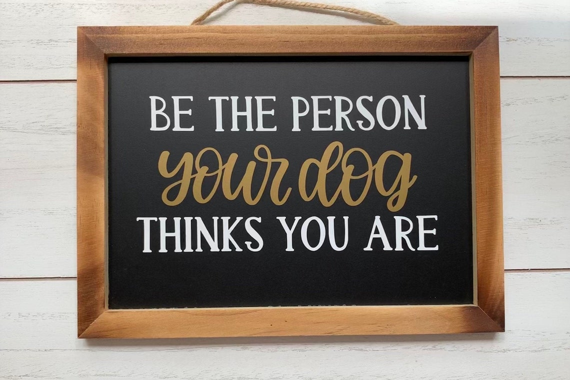 Dog Home Decor/ Chalkboard Sign Etsy