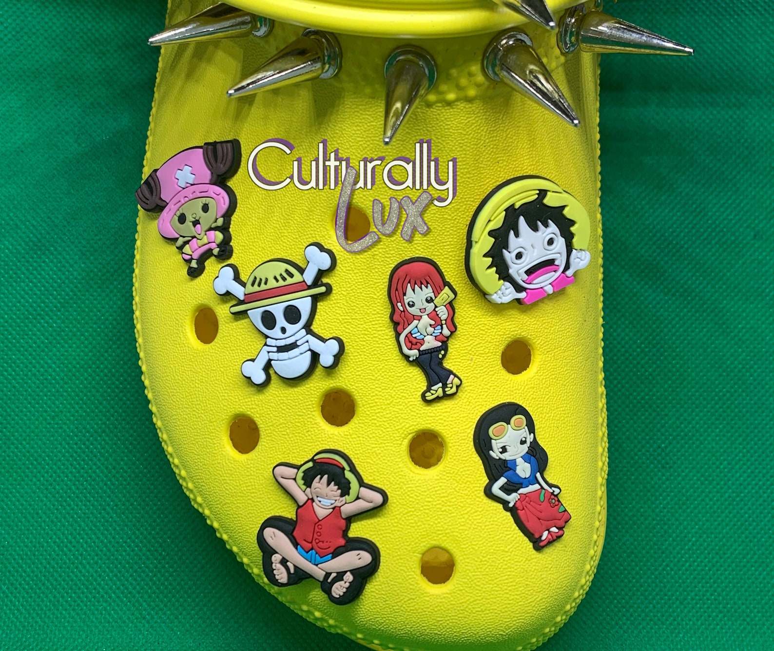 One Piece Anime Chaussures charmes pour Crocs Etsy
