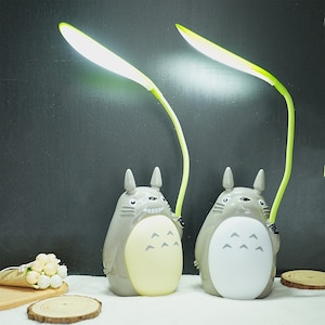 Totoro Gift, My Neighbor Totoro Anime Night Light, LED Desk Lamp, Table Lamps, Cute Studio Ghibli Gift, Room Decor, Mother's Day Gift
