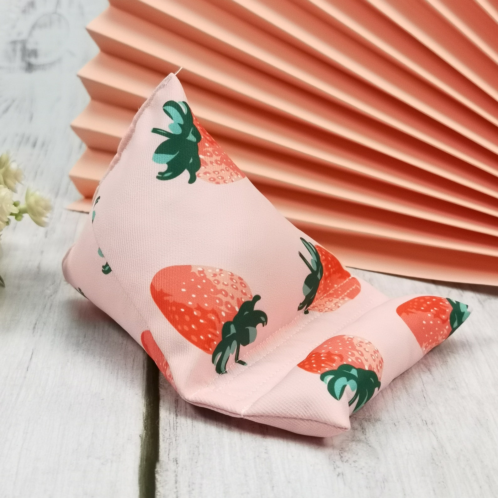 Strawberry Phone Pillow Fabric Phone Stand iPhone Cushion Etsy