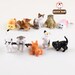 5pcs Miniature Figurine Cat, Cute Terrarium Figurine Decoration, Miniature Animal Figurines Figure Cat, Mini Cat Ornaments 