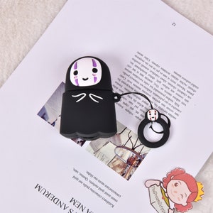 Spirited Away Anime Characters No Face Kaonashi Embroidered Iron On/ Sew On  Decorative Applique Patch For Cosplay Costume Jackets Jeans Clothing (2pcs  | Fruugo NL