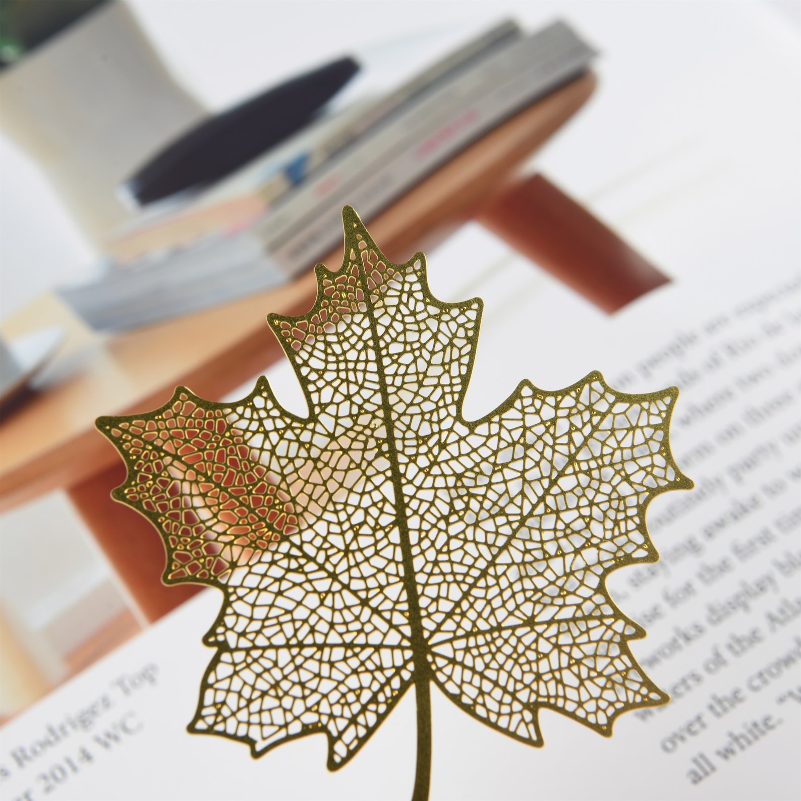 Metal Maple Leaf BookmarkPendant BookmarkJapanese Etsy