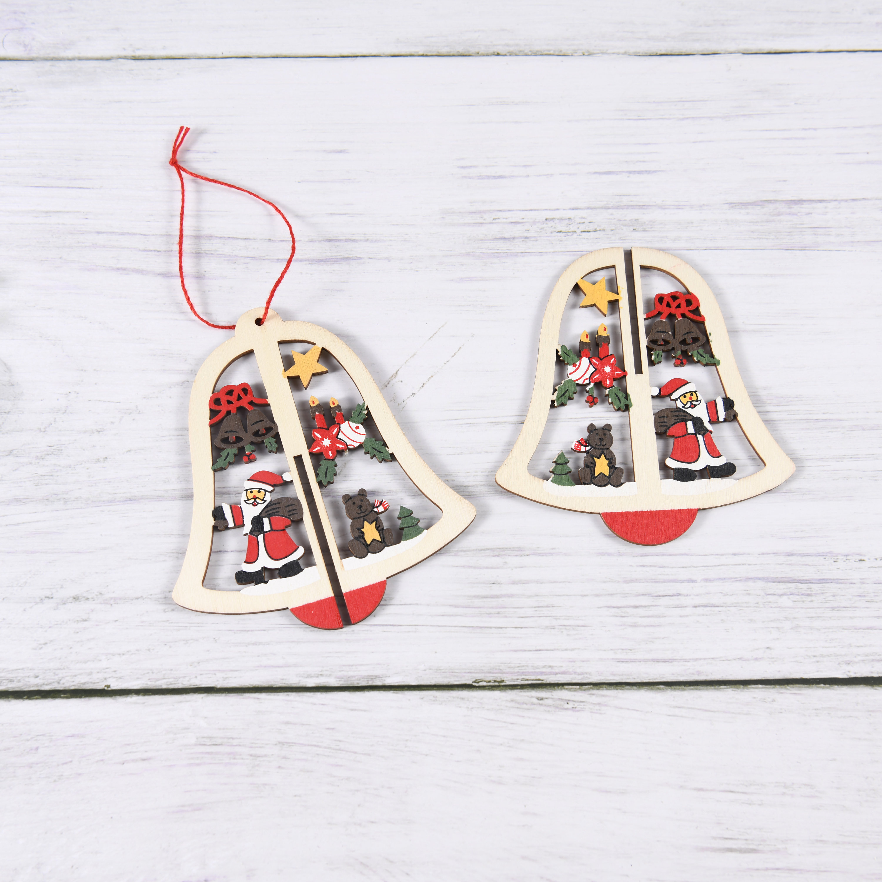 3D Christmas Tree Ornaments Wooden Christmas Ornament Etsy