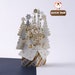 3D Christmas Card,Snowflake 3D Cards,Winter 3D Greeting Card,White Castle Invitation 3D Card,Pop Up Box Cards,Holiday Cards,Christmas gift 
