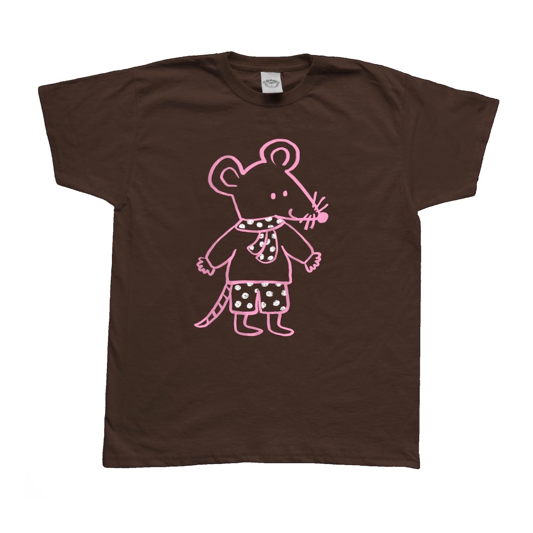Oh Rats! Screen Printed Brown Rat Boy Tee, Rat Tee, Cute, Gifts, Rat ...