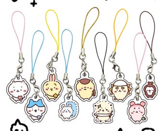 Adornos para teléfono de Chiikawa / Meme de regalo divertido y lindo
