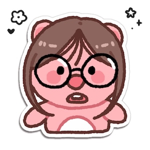 Loopy Meme Sticker | Lilypichu Funny Cute Nerdy Gift