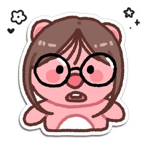 Loopy Meme Aufkleber | Lilypichu Nerdy Geschenk