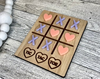 Valentine Tic-Tac-Toe Board | Valentine Games | Valentine Teacher Gift