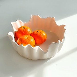 Jesmonite Bowl. Concrete bowl. Decorative Bowl. Fruit bowl.