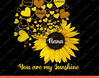 Download Nana Sunflower Svg Etsy