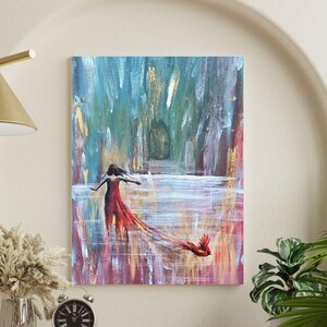 Puertas abiertas: caminar por fe y provisión, póster de bellas artes e impresión en lienzo de Sarah Camille Art
