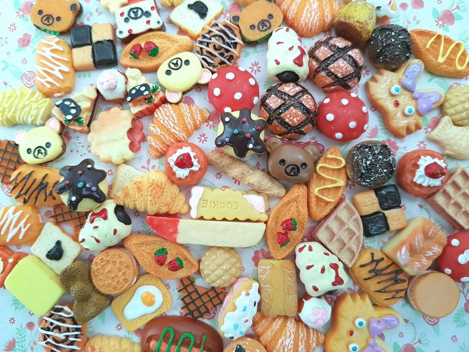 10/20 Qualité Miniature Faux Nourriture Pain Mélange Sandwich - Etsy France