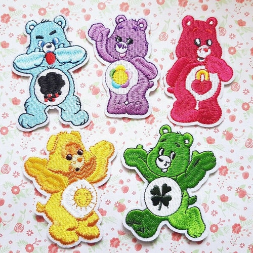 1 X Cartoon Character Bears Embroidered Patch Sew On/iron on - Etsy Australia 1 X Cartoon Character Bears Embroidered Patch Sew On/iron on - Etsy Australia