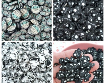 10g/20g Assorted 5/10mm Quality Halloween Ouija Mummy Crystal Ball Fimo Clay Slices Sprinkles Decoden Slime Nail Art Craft UK *Not Edible*