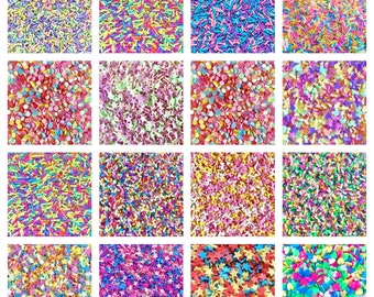 10g/20g Quality Kawaii Faux Mini Fimo Clay Slices Decoden Sprinkles Slime Nail Art Confetti CRAFT UK *NOT Edible*