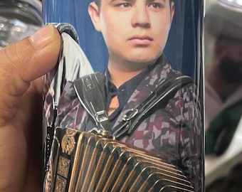 Alfredito 20oz  Skinny Tumbler|Stainless steel tumbler | Mexican Singer wrap