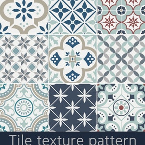Chic Tile Patterns for DIY Decor 04– Download 9 Seamless Designs for Your Staircase