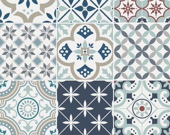 Chic Tile Patterns for DIY Decor 04– Download 9 Seamless Designs for Your Staircase