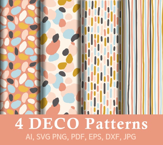 Patterns SVG Bundle Digital Download Doodle Pattern Svg | Etsy