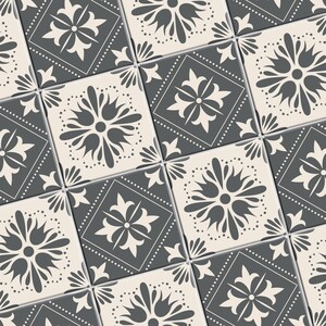 Vintage Tile Pattern Bundle | DIY Home Decor (svg, png, eps, dxf, pdf) image 8