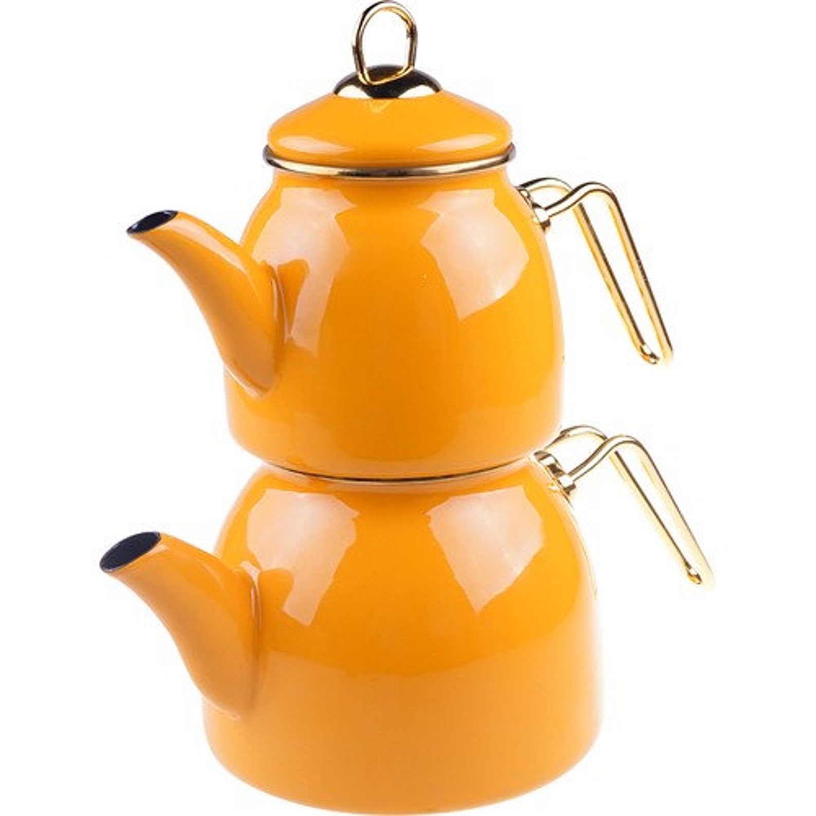 Enamel Teapot Set / Turkish Tea Pot Set Turkish Samovar Tea Etsy