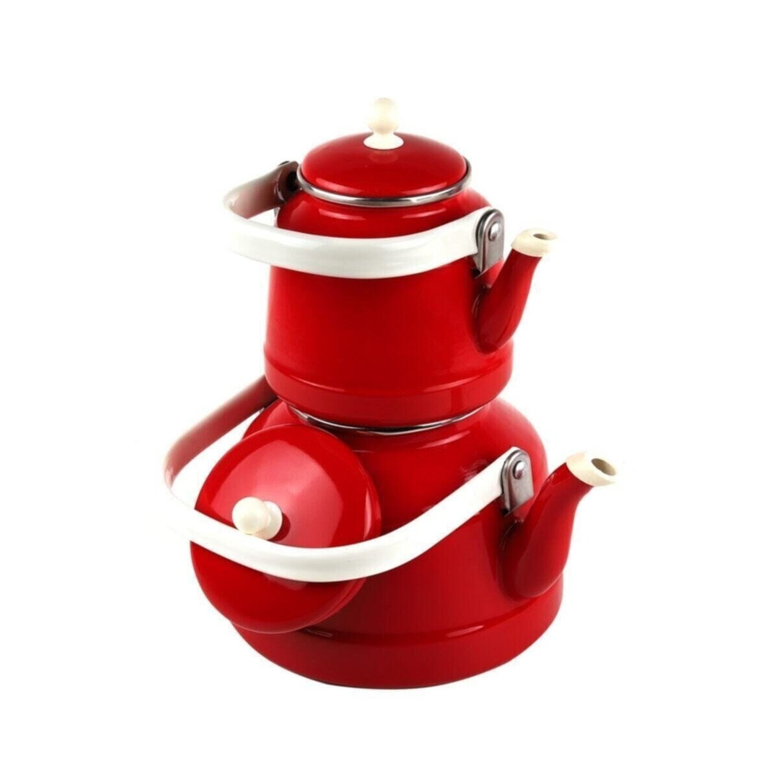 Enamel Teapot Set / Turkish Tea Pot Set Turkish Samovar Tea Etsy