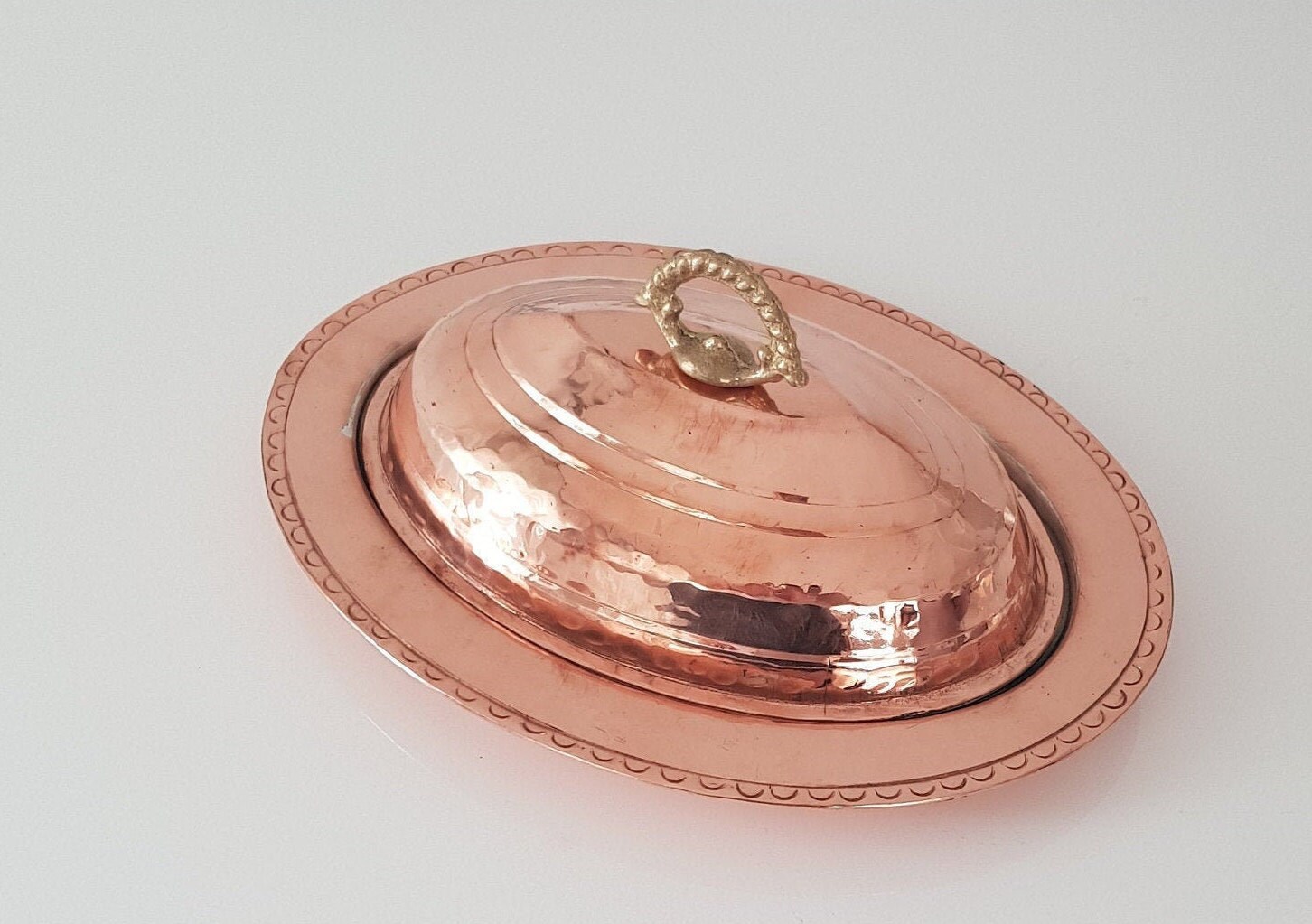 Traditional Copper Pans / Handmade Copper Serving Plate Etsy