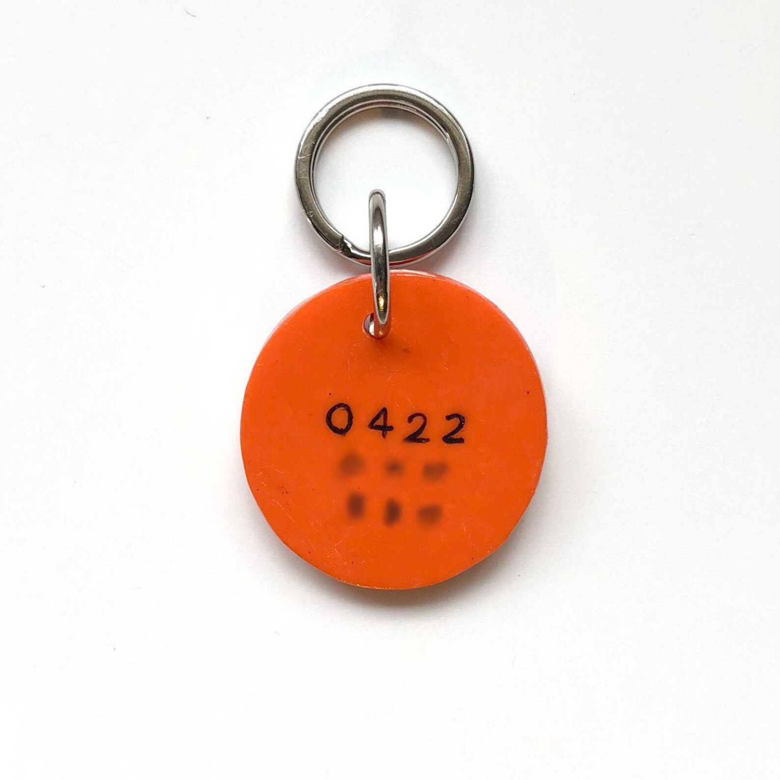 Oranger Hunde namensanhänger Hunde id Tag Hunde id Tag für Etsy