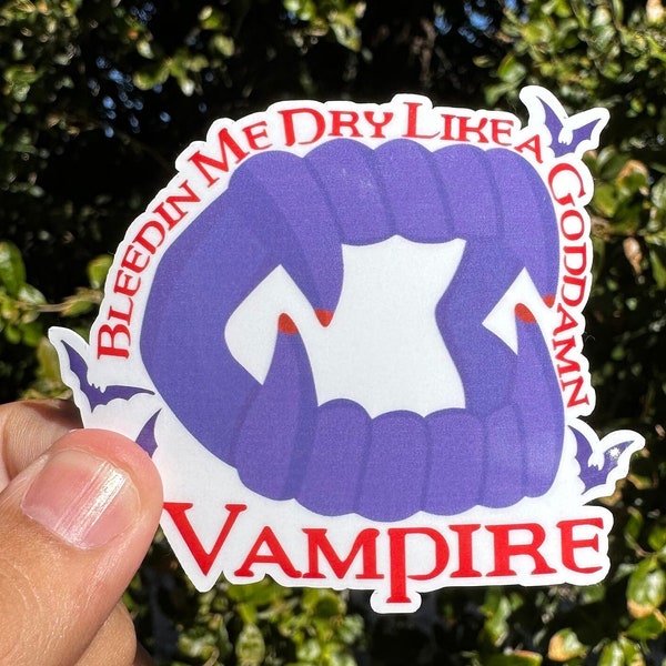 Olivia Rodrigo Sticker | Olivia Rodrigo | Vampire Sticker | Olivia Rodrigo Vampire Sticker | Olivia Rodrigo Vampire | Drivers License Sour