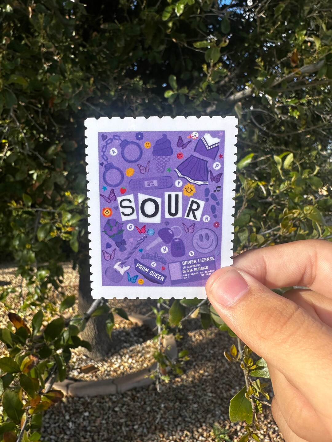 Olivia Rodrigo Sticker | Olivia Rodrigo | Drivers License Sticker ...