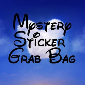 Grab Bag Disney Stickers | Disney Sticker Pack | Disney Bundle | Laptop Journal Stationary Choose Bundle size !