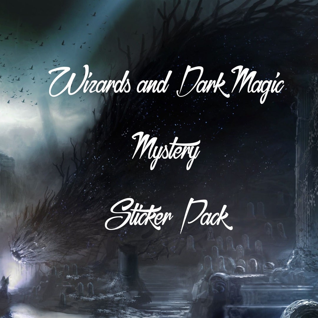 Wizards and Magic Stickers Grab Bag | Wizards Themed Sticker Pack ...