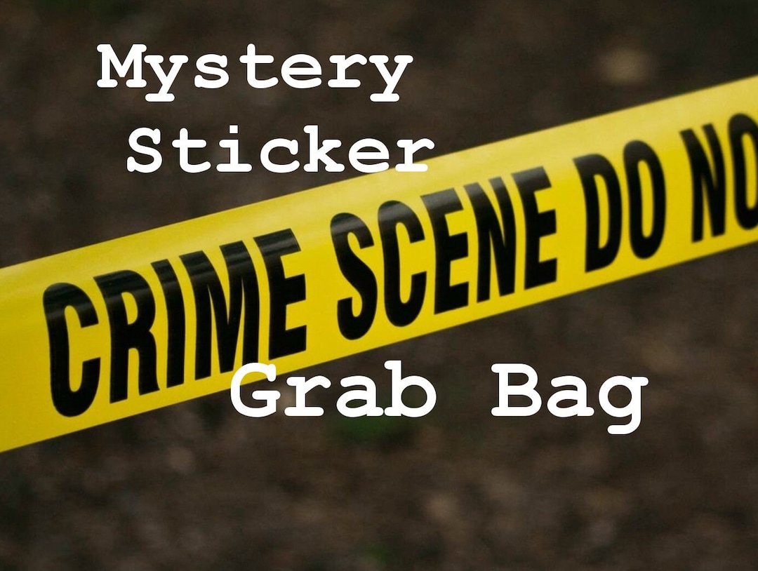 Mystery Grab Bag Murders Killers Stickers Laptop Stickers Vinyl