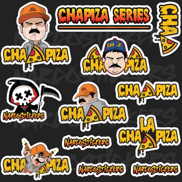 El Chapo Stickers | Chapo Bros Stickers | Chapo Brothers Stickers | Chapiza Stickers | El Raton Sticker | Narco Stickers | El Mayo Sticker