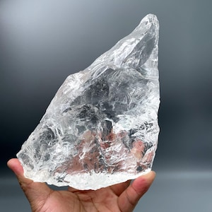 Natural SatyaLoka Clear Azeztulite Quartz Crystal/Stunning Raw White Quartz  Crystal/Reiki healing Meditation Unpolished Crystal Gift 3.9LB