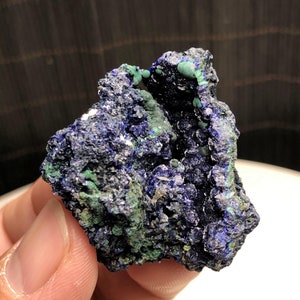 Nautral Rough Azurite Malachite Mineral Specimen,TOP Quality Stunning Raw Malachite Azurite Cluster,Small Azurite,Rough Azurite,Chakra stone