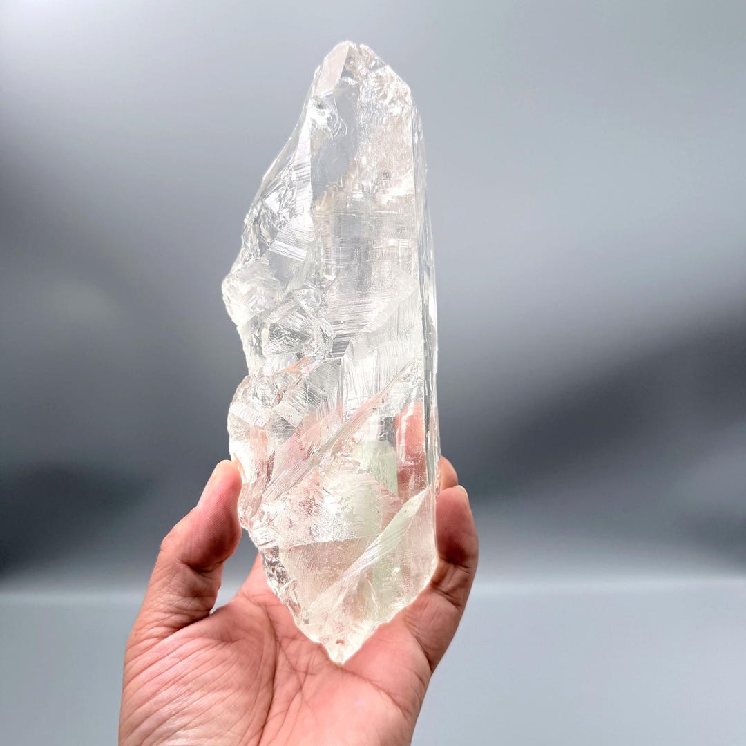 Real Quartz Natural Clear Himalayan Quartz Crystal,amazing Raw/rough Unpolished ...