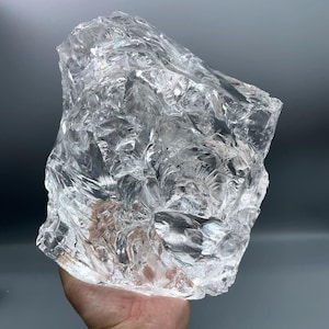Great Natural SatyaLoka Raw Azeztulite Quartz Crystal/Clear Raw Himalayan Rainbow Crystal Chunk/Reiki healing Unpolished Crystal Gift 16.7LB