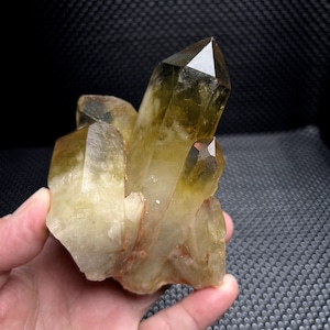 Natural Citrine crystal cluster,Stunning Rough citrine quartz point Tibet,with phantom,gift for him, gift for her/Quartz Druzy/Reiki Healing