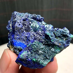 Nautral Rough Azurite Malachite Mineral Specimen,TOP Quality Stunning Raw Malachite Azurite Cluster,Small Azurite,Rough Azurite,Chakra stone